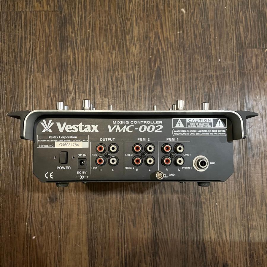 Vestax VMC-002 Mixer DJミキサー ベスタクス ジャンク - m445 Vestax VMC-002 Mixer DJミキサー ベスタクス ジャンク - m445
