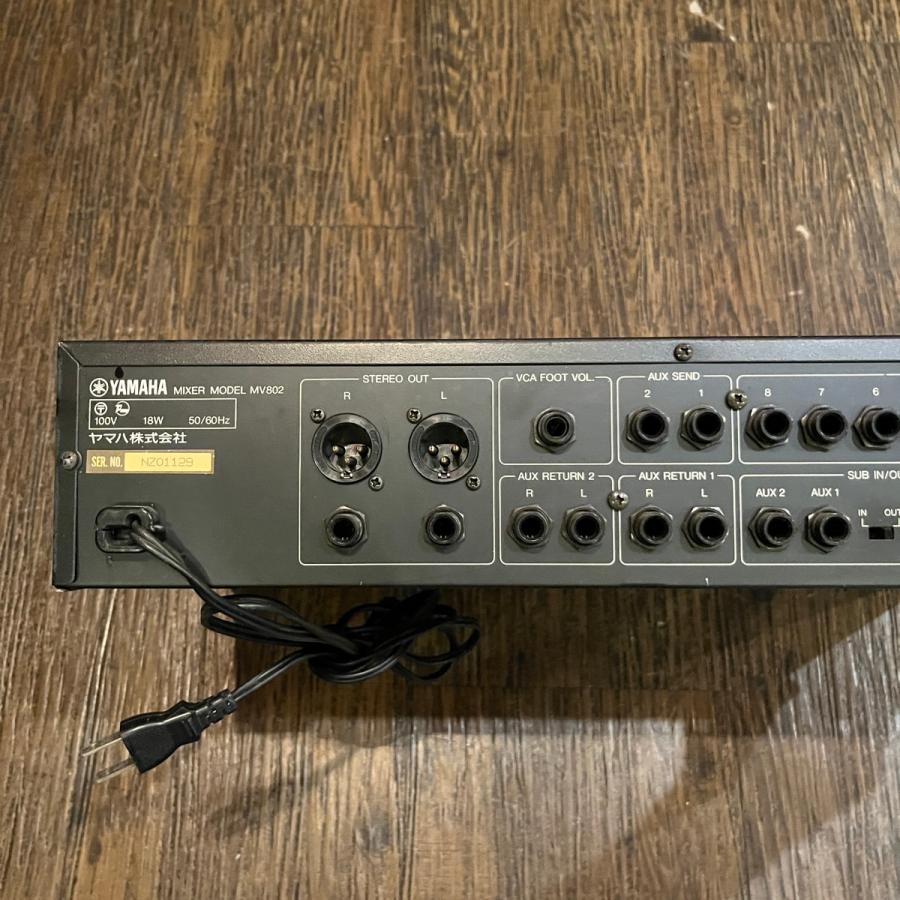 YAMAHA Yamaha MV802 Audio Mixer ヤマハ ミキサー - m593 YAMAHA Yamaha MV802 Audio Mixer ヤマハ ミキサー - m593