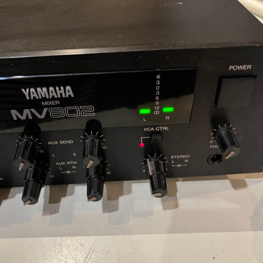 YAMAHA Yamaha MV802 Audio Mixer ヤマハ ミキサー - m593 YAMAHA Yamaha MV802 Audio Mixer ヤマハ ミキサー - m593