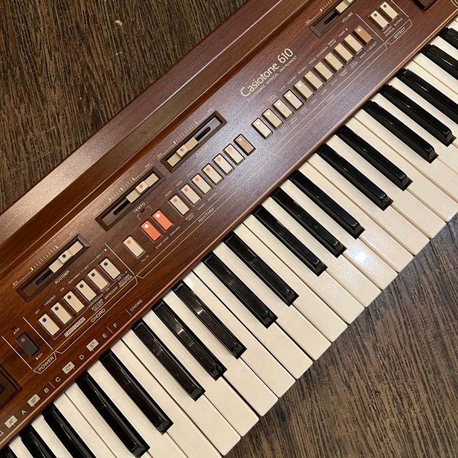 Casio CT-610 Casiotone Keyboard カシオ キーボード ジャンク - m639｜grun-sound｜03