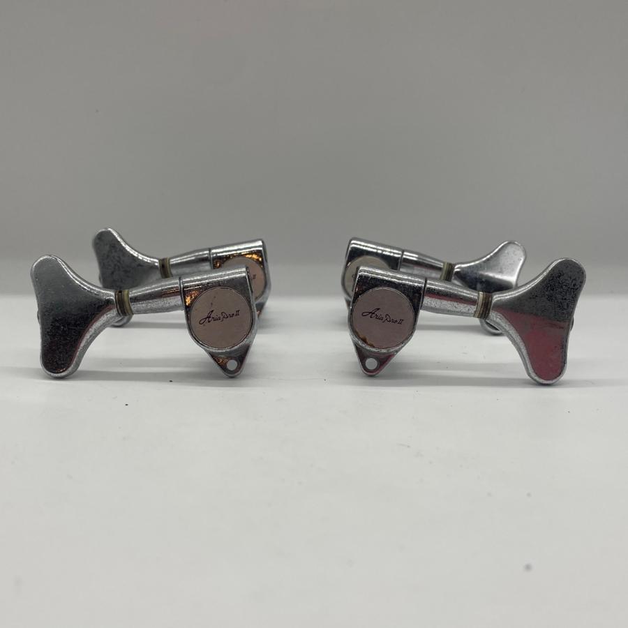 Aria Proll ProII エレキベース用 クローム 4連ペグ ロトマチックペグ