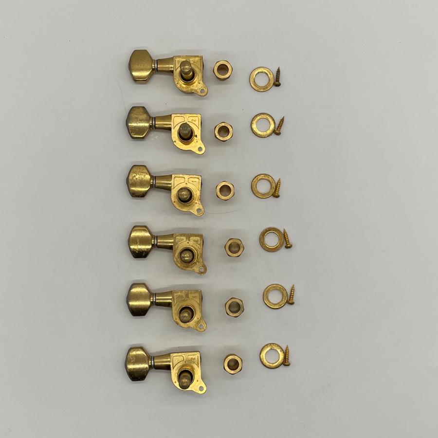 YAMAHA（ヤマハ） エレキギター用 ゴールド 6連ペグ ロトマチックペグ