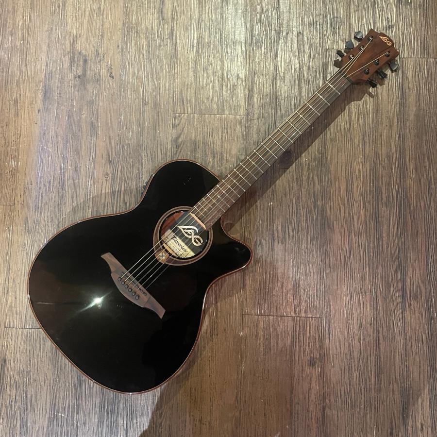 LAG Guitars Tramontane T118ASCE-BLK Acoustic Guitar