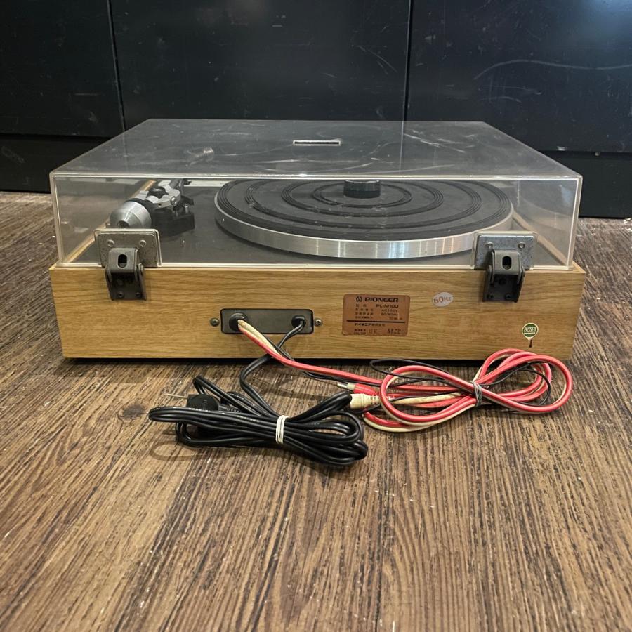 Pioneer PL-M100 フルオートレコードプレーヤー ベルトドライブ方式