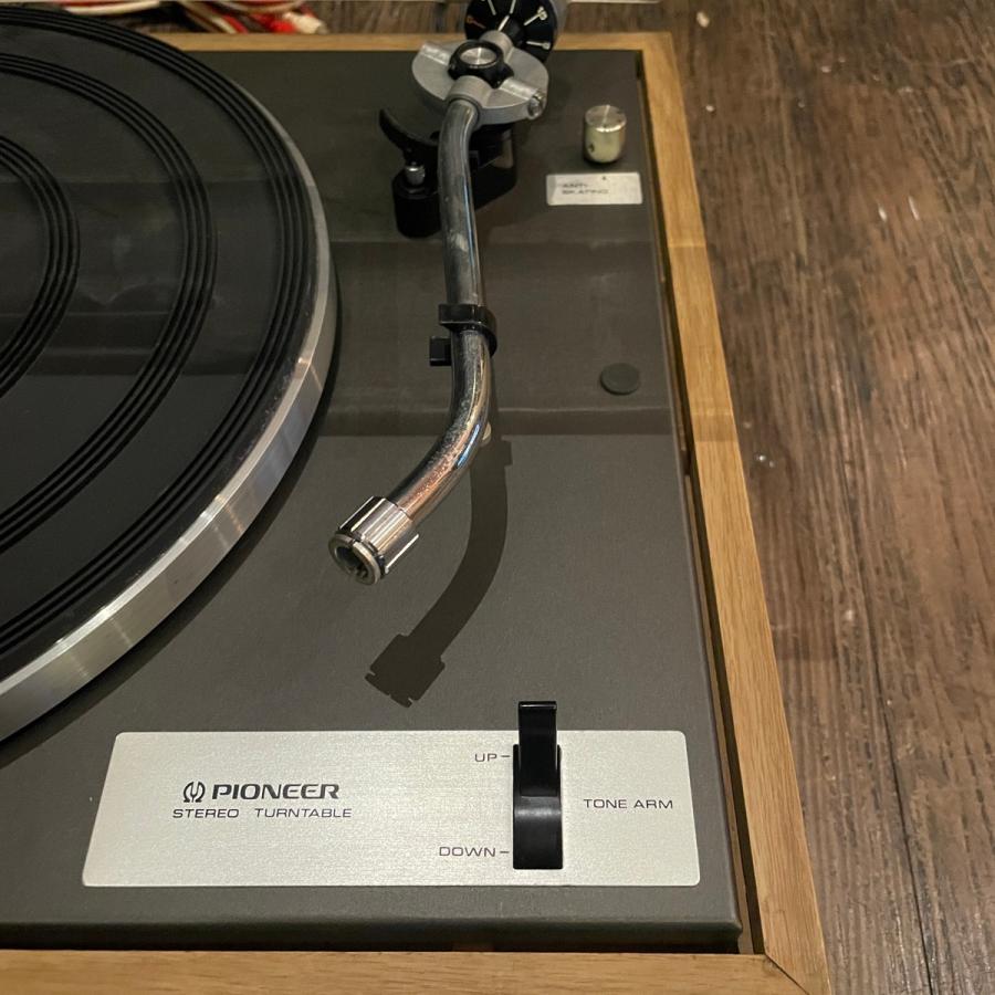 Pioneer PL-M100レコードプレーヤー Pioneer PL-M100 フルオートレコードプレーヤー ベルトドライブ方式