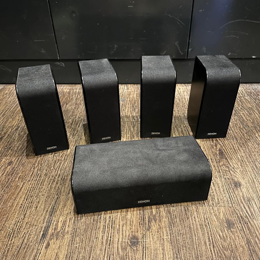 DENON他スピーカーセット ブラック 5スピーカー Amazon.co.jp: Denon サテライトスピーカー×5 + アクティブサブ