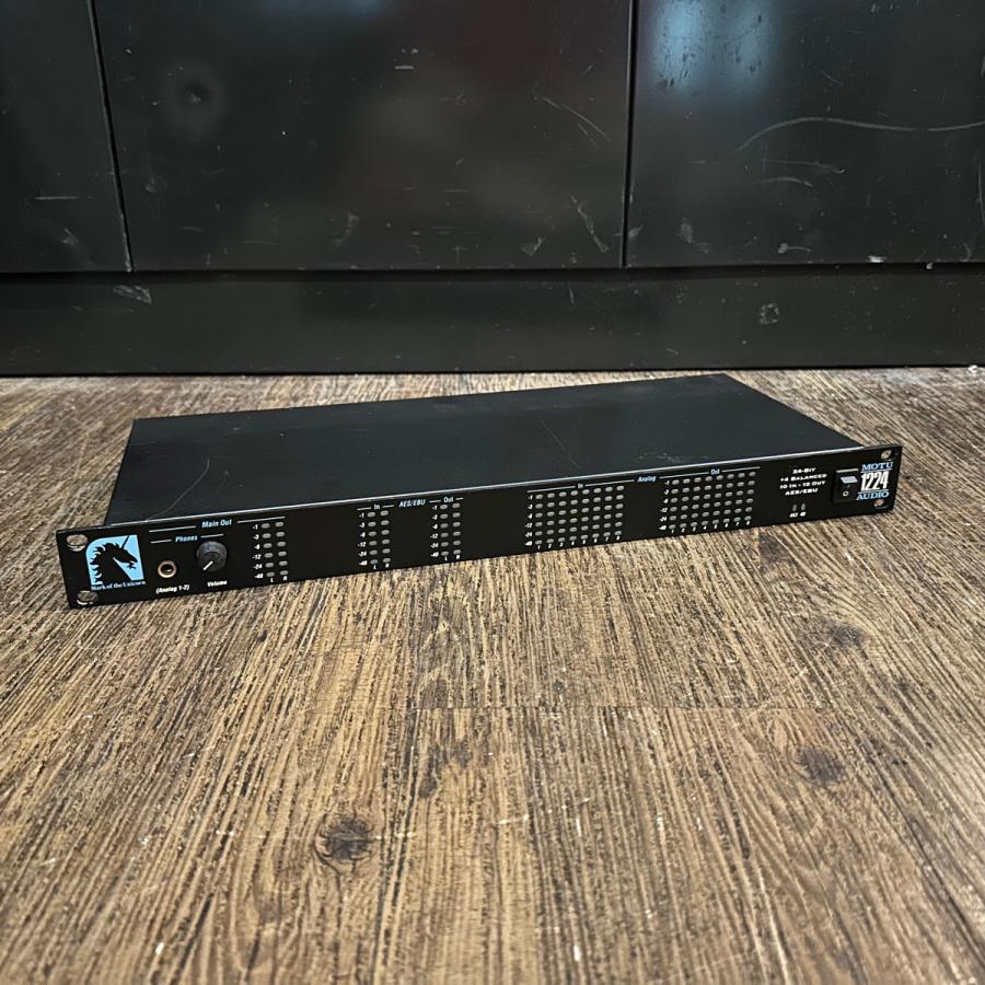 Motu 1224 Audio Interface 24bit 10in 12out オーディオ
