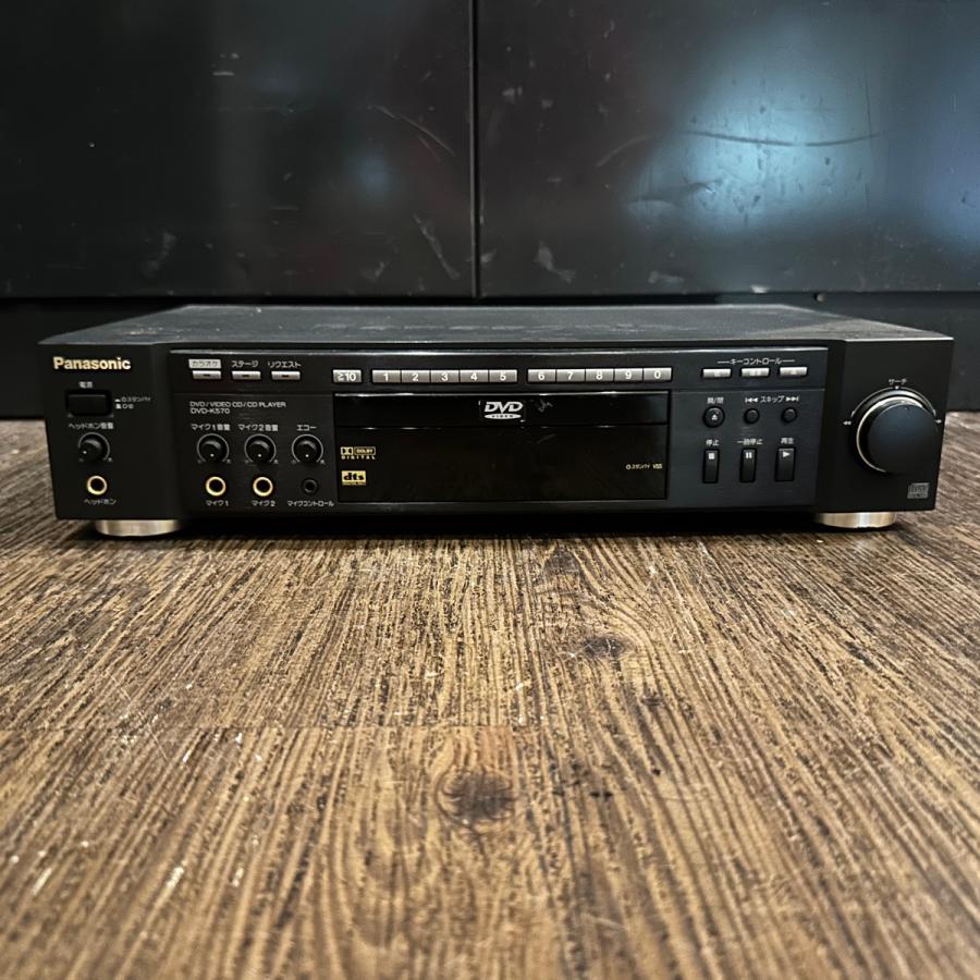 【動作品】パナソニック DVD-K570 DVD/CD/カラオケ機器 動作品】パナソニック DVD-K570 DVD/CD/カラオケ機器 動作品