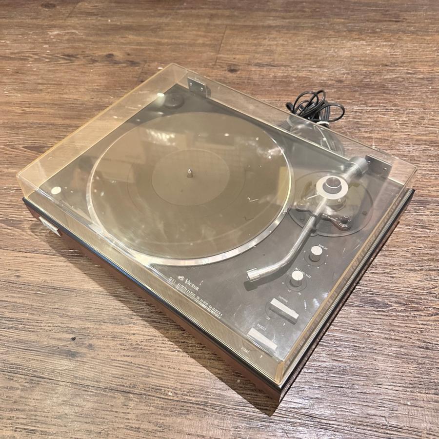 ジャンク　オートマ駆動・音出可　ビクターレコードプレイヤーJL-F35　60㌹用 Victor（ビクター） Victor JL-F35 レコードプレーヤー ベルトドライブ