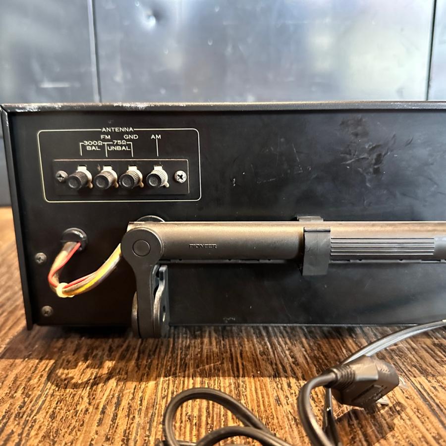 値下げ MD/TAPE/FM/AM/AUX/OPT パイオニア 80W 2way Pioneer（パイオニア） Pioneer TX-6600II FM/AM チューナー ラジオ