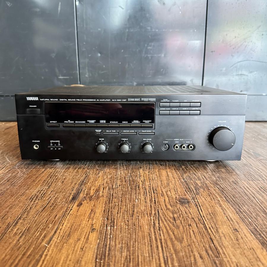 ★YAMAHA AVアンプ AVX-590DSP【ほぼ美品】 YAMAHA（ヤマハ） Yamaha AVX-590DSP AVアンプ 映画鑑賞 音楽鑑賞 動作