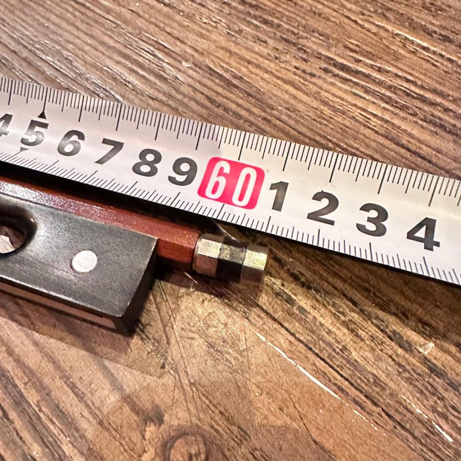 1/2バイオリン弓 バイオリン弓 1/2 Violin ブラジルウッド 61cm 48g -r348 : GrunSound