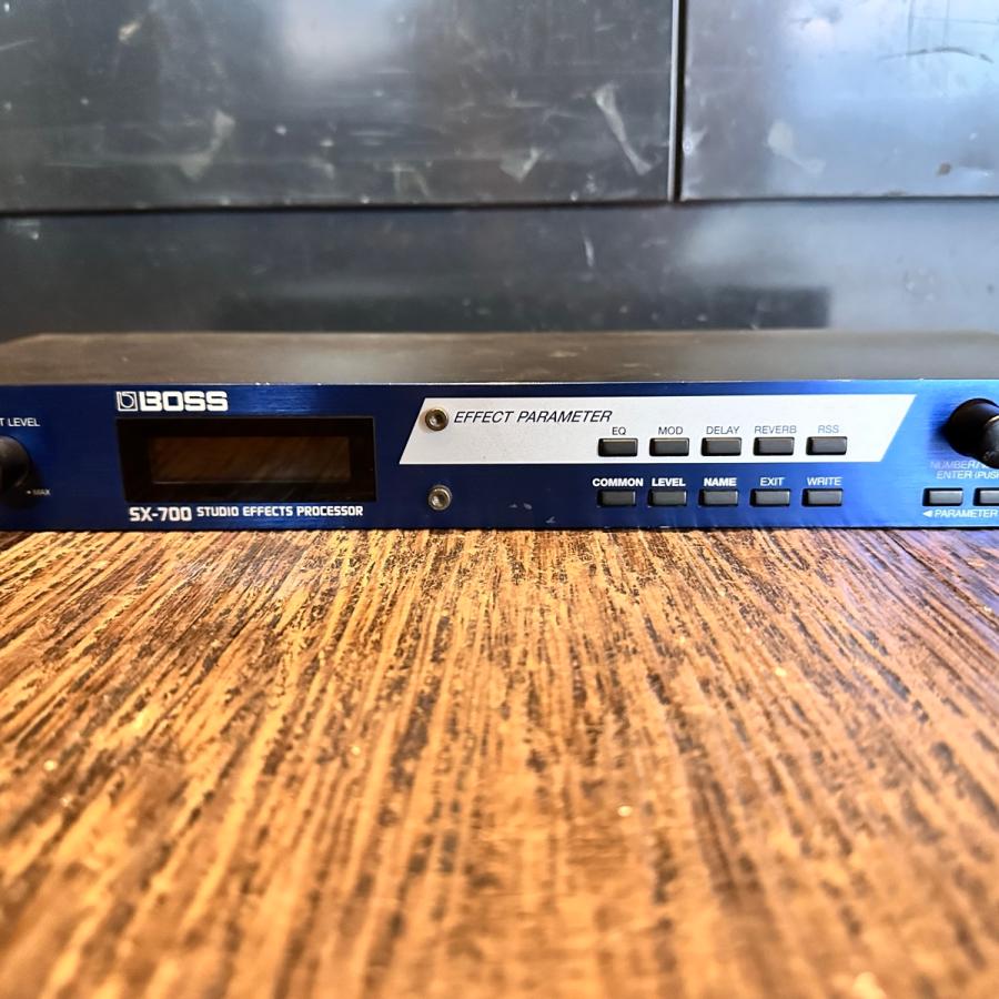 【通電確認済】BOSS SX-700 エフェクター BOSS（ボス） Boss SX-700 STUDIO EFFECTS PROCESSOR マルチ