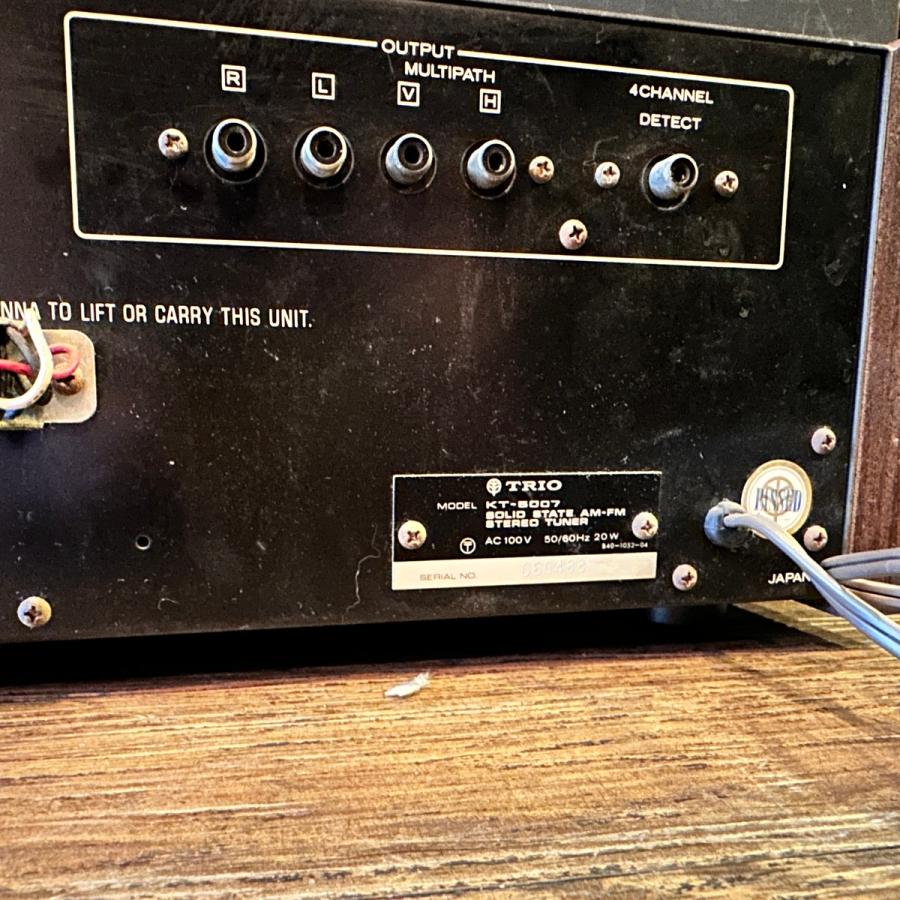 Trio KT-5007 Solid State AM-FM Stereo Tuner トリオ FM/AMチューナー