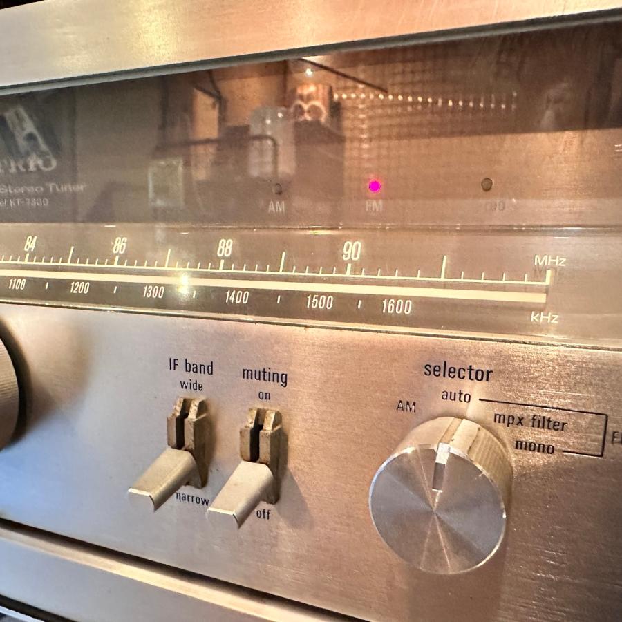 Trio KT-7300 AM-FM Stereo Tuner 5連バリコン トリオ FM/AMチューナー
