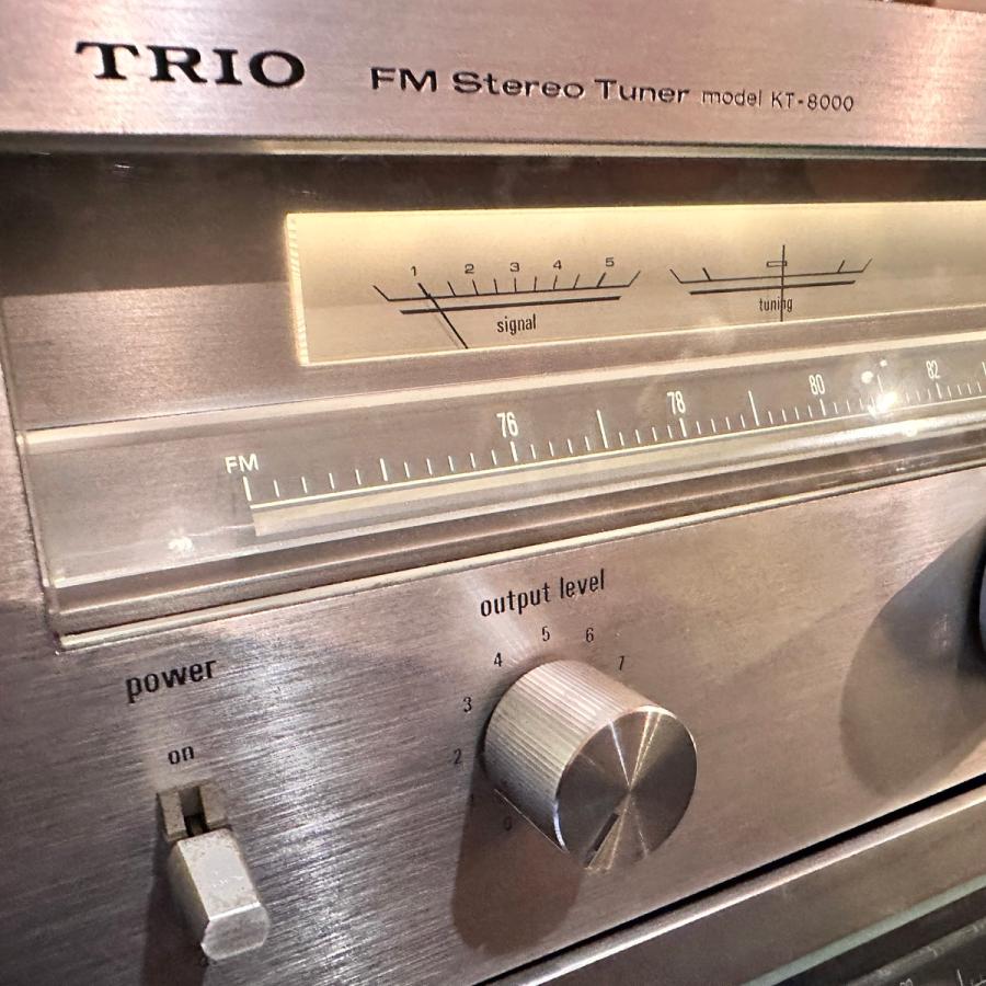 Trio KT-8000 Pulse Count FM Stereo Tuner 7-Gang Variable Capacitor