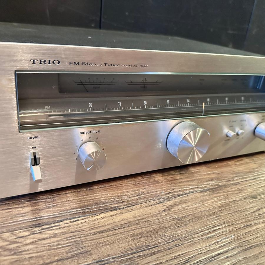 Trio KT-8000 Pulse Count FM Stereo Tuner 7-Gang Variable Capacitor