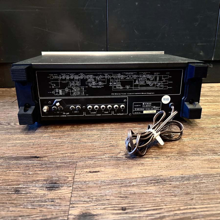Trio KT-8000 Pulse Count FM Stereo Tuner 7-Gang Variable Capacitor