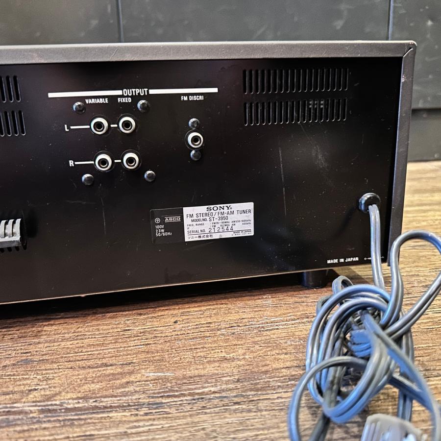 SONY（ソニー） Sony ST-3950 FM Stereo FM-AM Tuner FM/AMチューナー