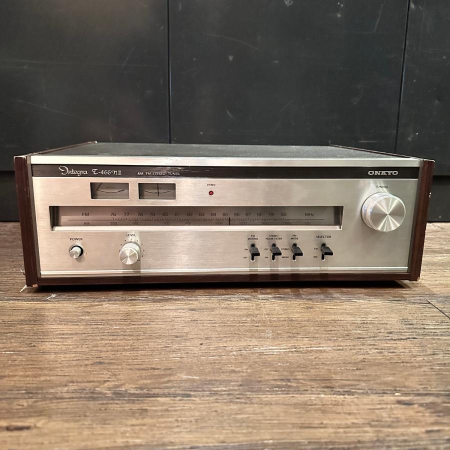 ONKYO（オンキヨー） Onkyo Integra T-466NII AM-FM Stereo Tuner Wood