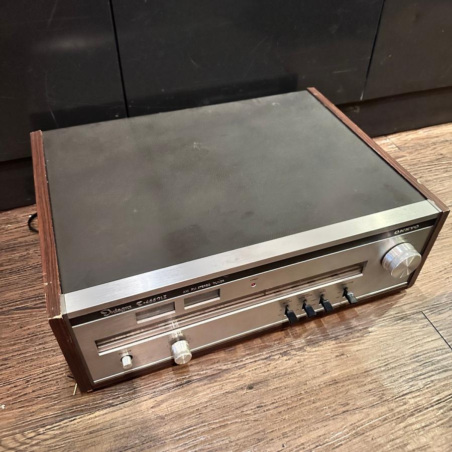ONKYO（オンキヨー） Onkyo Integra T-466NII AM-FM Stereo Tuner Wood