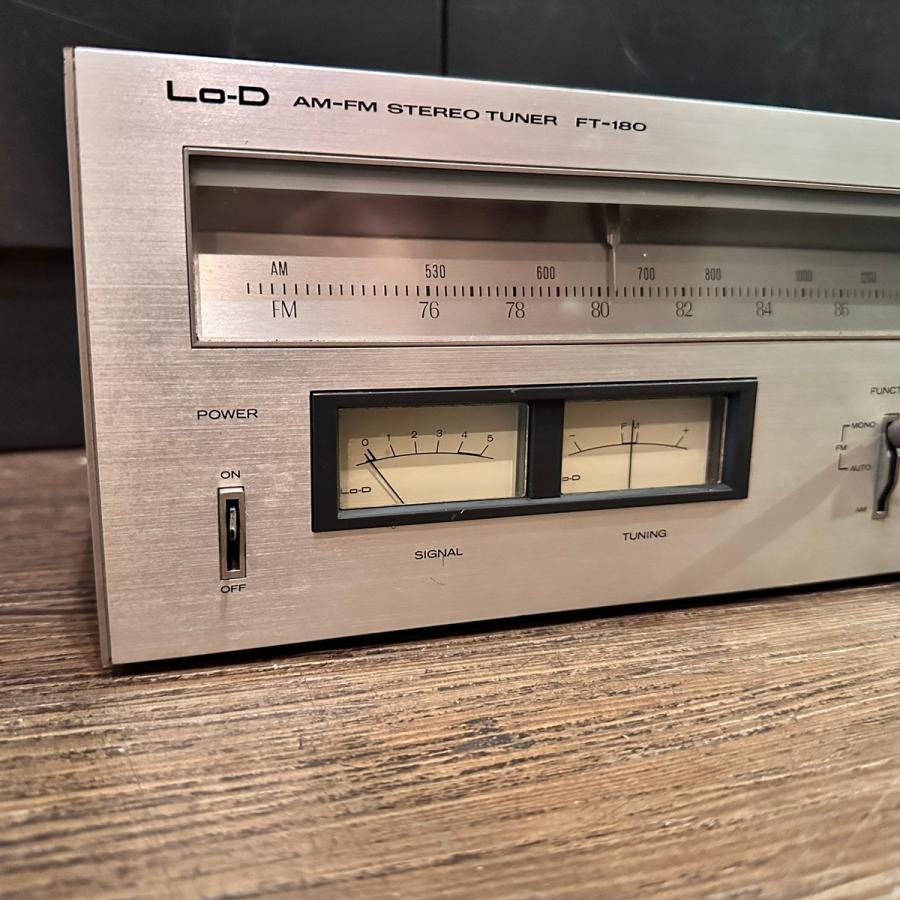 日立（HITACHI） Hitachi Lo-D FT-180 AM-FM Stereo Tuner ローディー