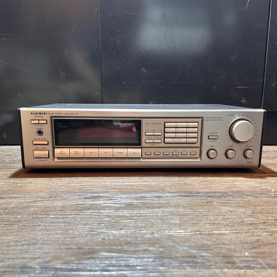 ONKYO（オンキヨー） Onkyo R-803 FM/AM Stereo Tuner Amplifier