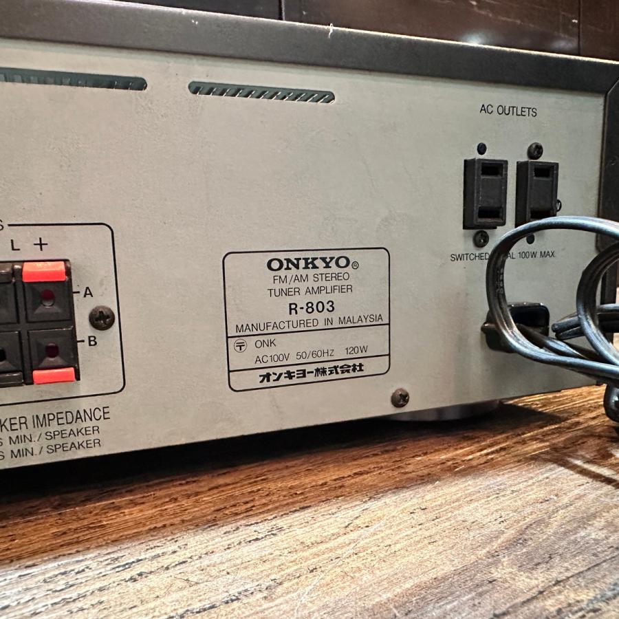 ONKYO（オンキヨー） Onkyo R-803 FM/AM Stereo Tuner Amplifier