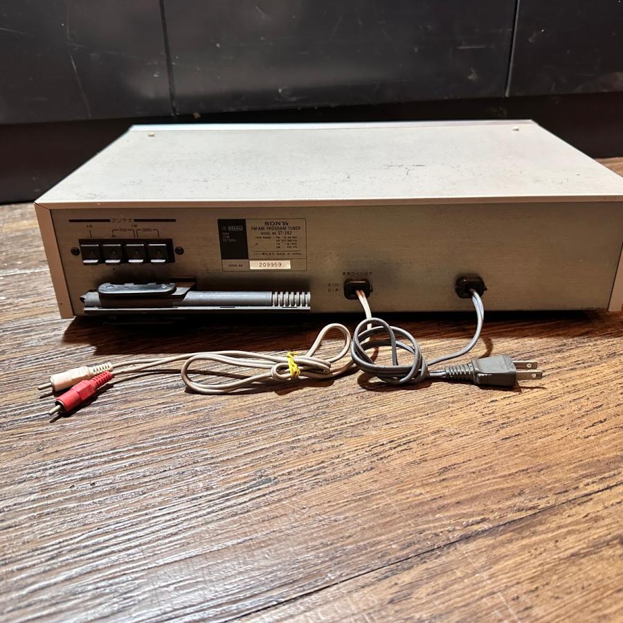 ・SONY ソニーFM/AMチューナー　動作確認済 SONY（ソニー） Sony ST-242 FM-AM Program Tuner FM/AMプログラム