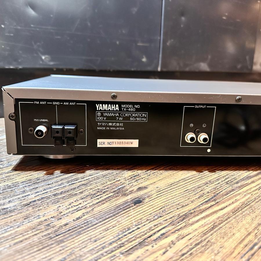 YAMAHA（ヤマハ） Yamaha TX-480 Natural Sound AM/FM Stereo Tuner FM