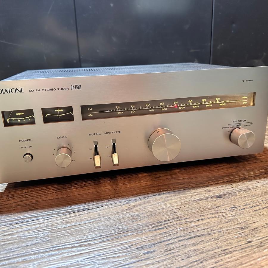 Diatone DA-F660 FM/AM Stereo Tuner ダイヤトーン FM/AMステレオ