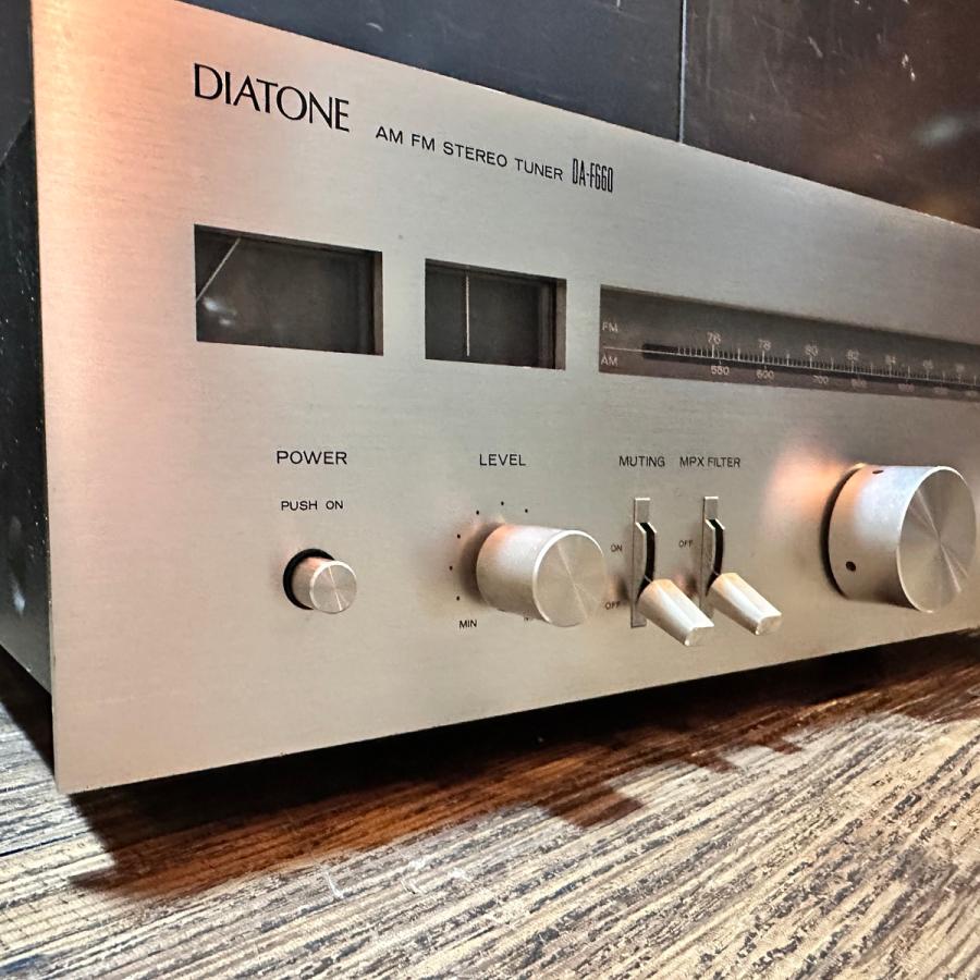 Diatone DA-F660 FM/AM Stereo Tuner ダイヤトーン FM/AMステレオ
