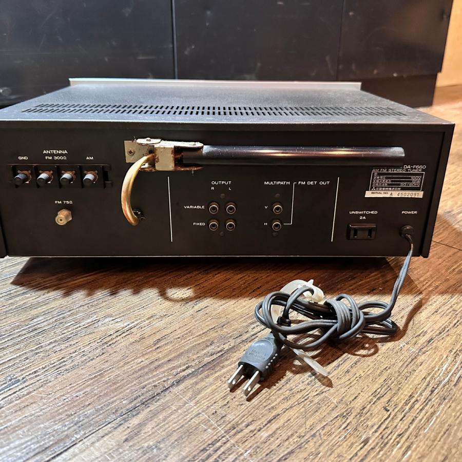 Diatone DA-F660 FM/AM Stereo Tuner ダイヤトーン FM/AMステレオ