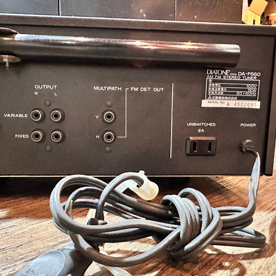 Diatone DA-F660 FM/AM Stereo Tuner ダイヤトーン FM/AMステレオ