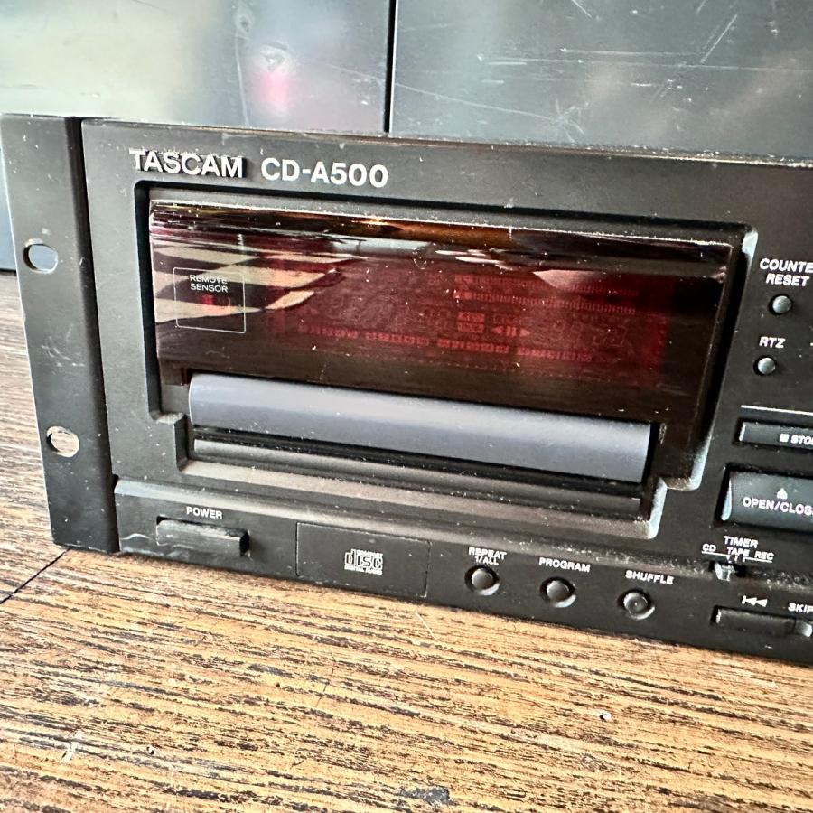 TASCAM Tascam CD-A500 CD Player / Reversible Cassette Deck CD