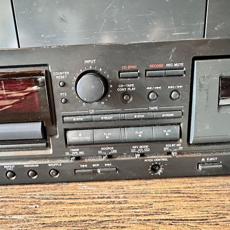 TASCAM Tascam CD-A500 CD Player / Reversible Cassette Deck CD