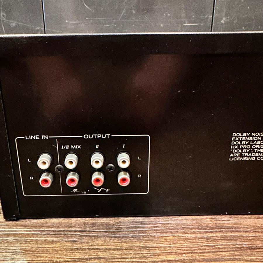 TOA Toa FD-20 Stereo Double Cassette Deck ダブルカセットデッキ