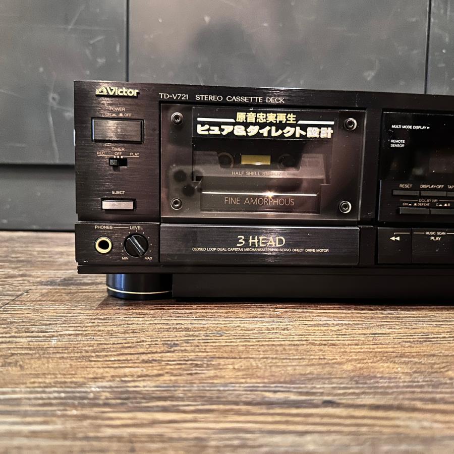 Victor（ビクター） Victor TD-V721 3HEAD Stereo Cassette Deck Dolby