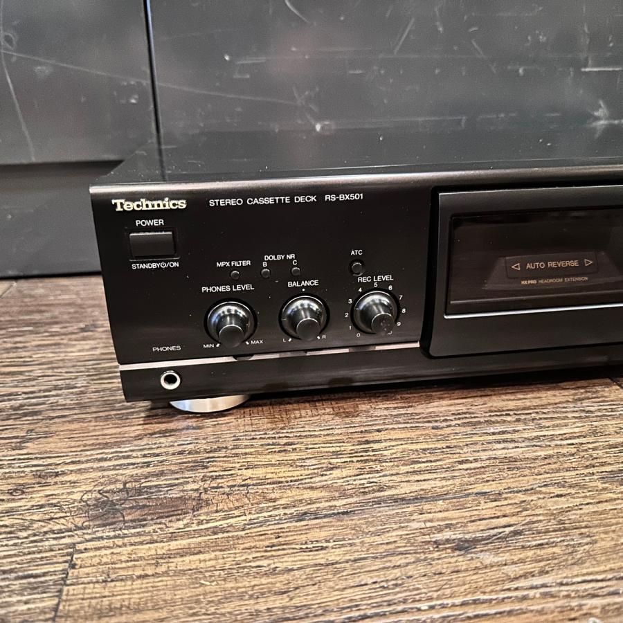 Technics（テクニクス） Technics RS-BX501-K Stereo Cassette Deck