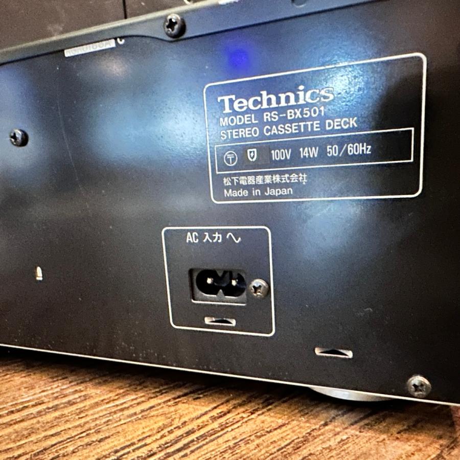 Technics（テクニクス） Technics RS-BX501-K Stereo Cassette Deck