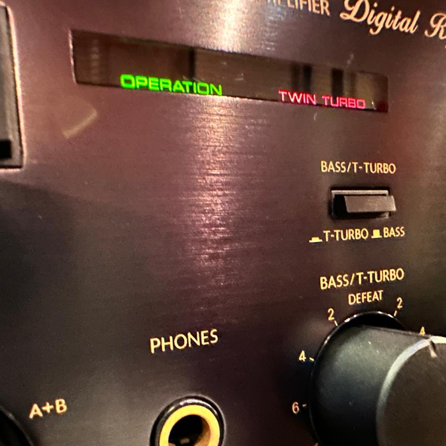 ONKYO（オンキヨー） Onkyo A-812XG 1989年製 MM/MC対応 Twin Turbo
