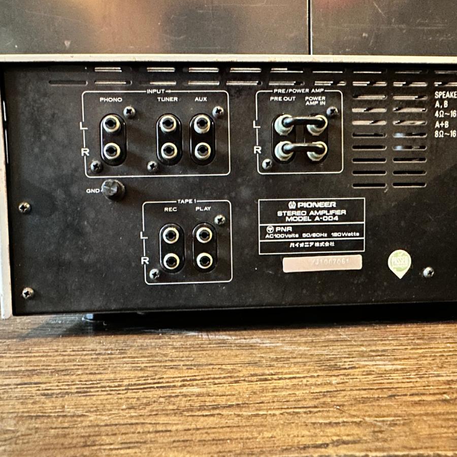 Pioneer（パイオニア） Pioneer A-004 プリメインアンプ メンテナンス