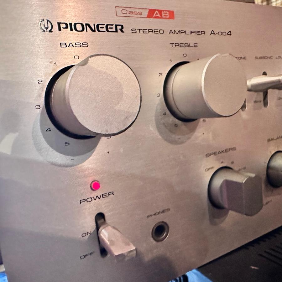 Pioneer（パイオニア） Pioneer A-004 プリメインアンプ メンテナンス