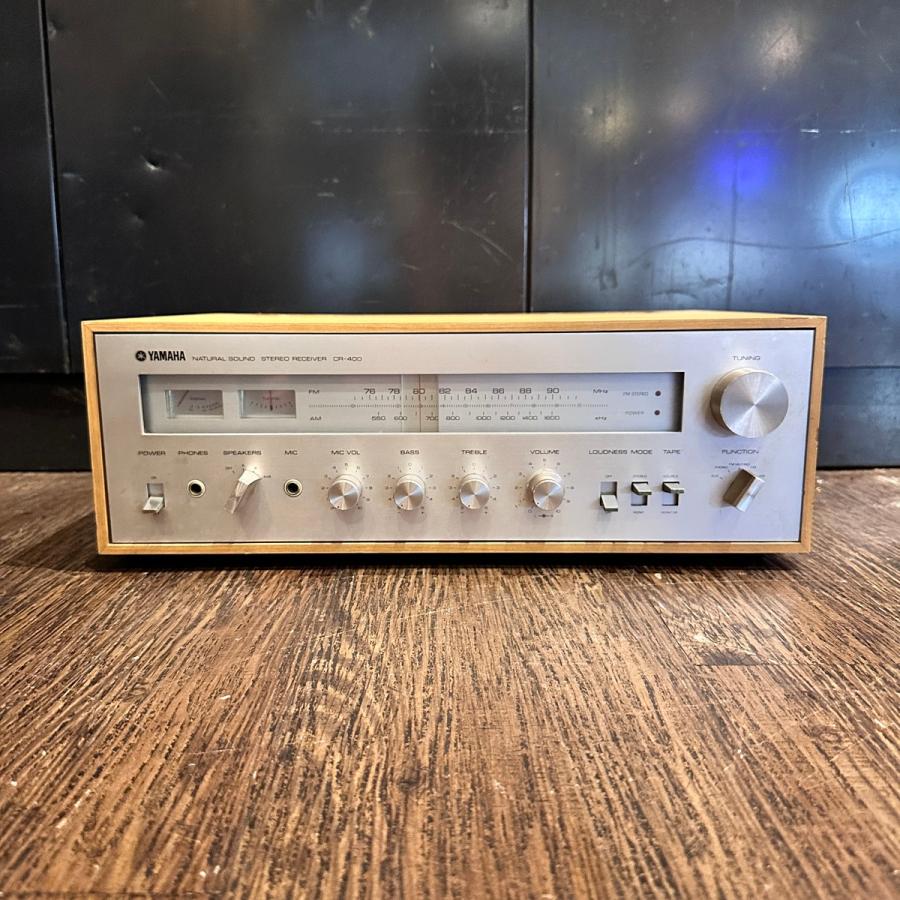 YAMAHA ヤマハ ナチュラルサウンド ステレオレシーバー CR-400 YAMAHA（ヤマハ） Yamaha CR-400 Natural Sound AM/FMステレオ