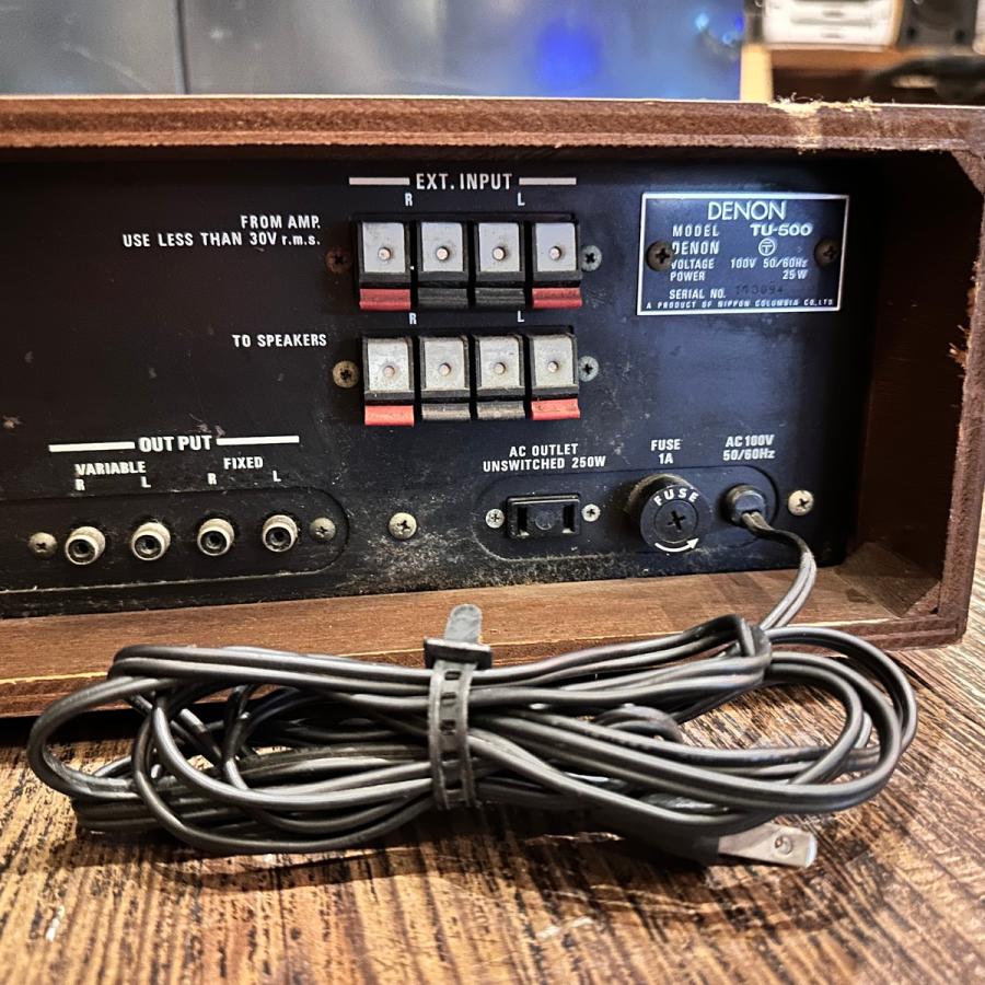 DENON（デノン） Denon TU-500 アナログFMステレオチューナー 5連