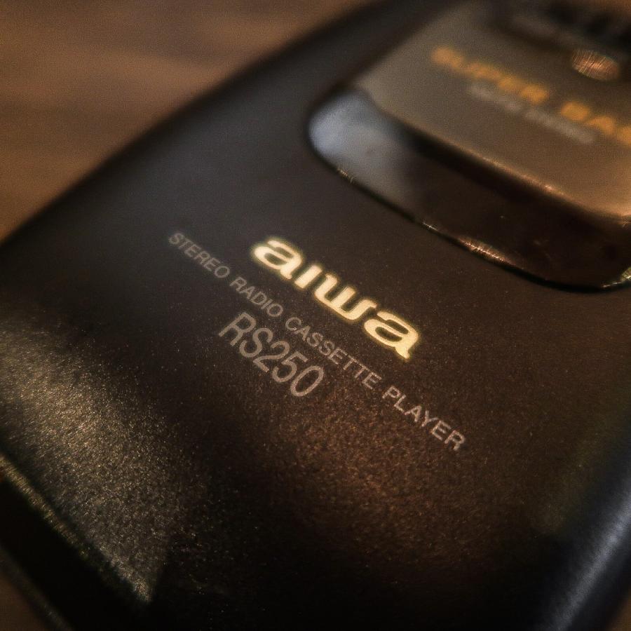 アイワ aiwa HS-RS250 ラジオカセットレコーダー-GRUN SOUND-［u396
