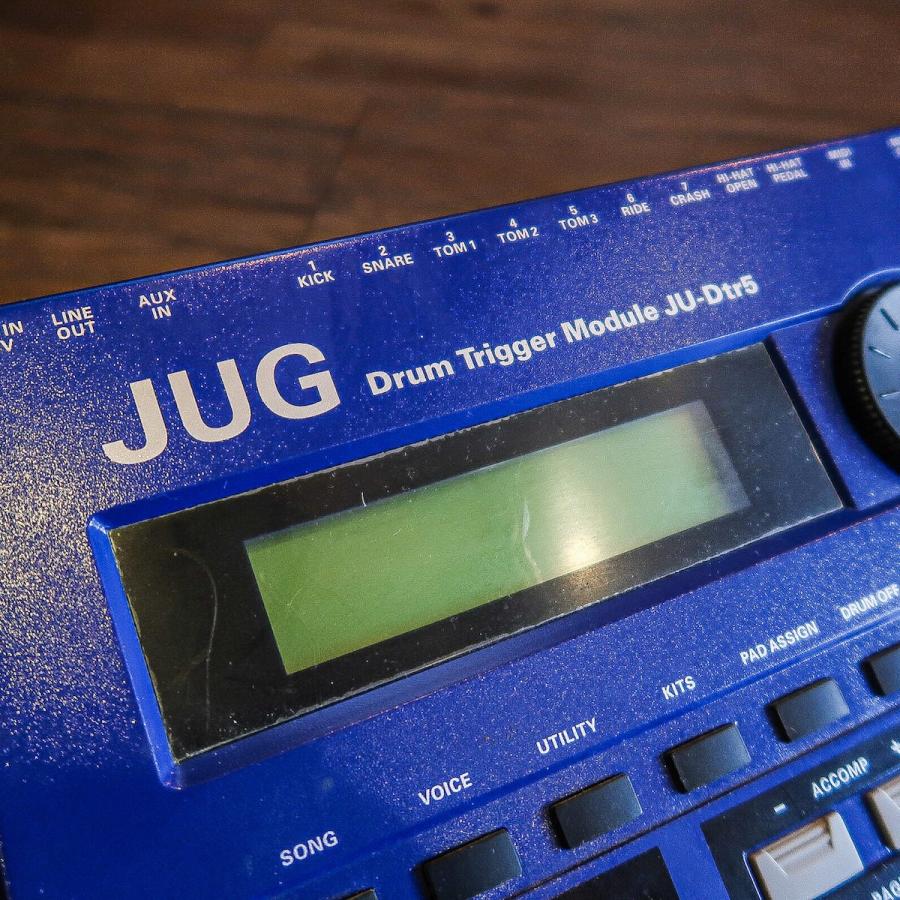 JUG JU-Dtr5 ジャグ 電子ドラム 音源モジュール -GRUN SOUND-u595