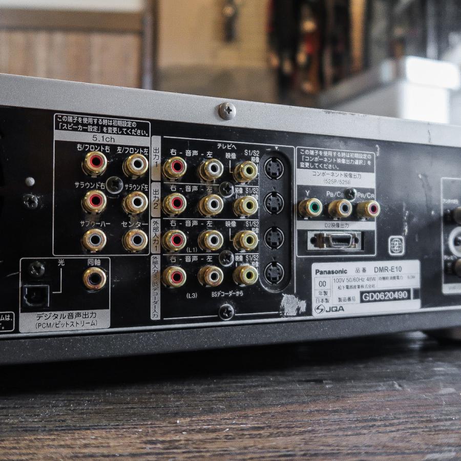 【ジャンク品】 Panasonic レコーダー DIGA Panasonic（パナソニック） -ジャンク- Panasonic DMR-E10 DVD