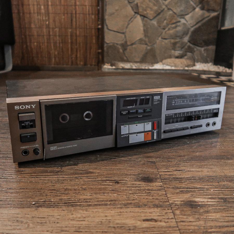 ジャンク- SONY TC-FX6C ソニー カセットデッキ -GRUN SOUND-u922