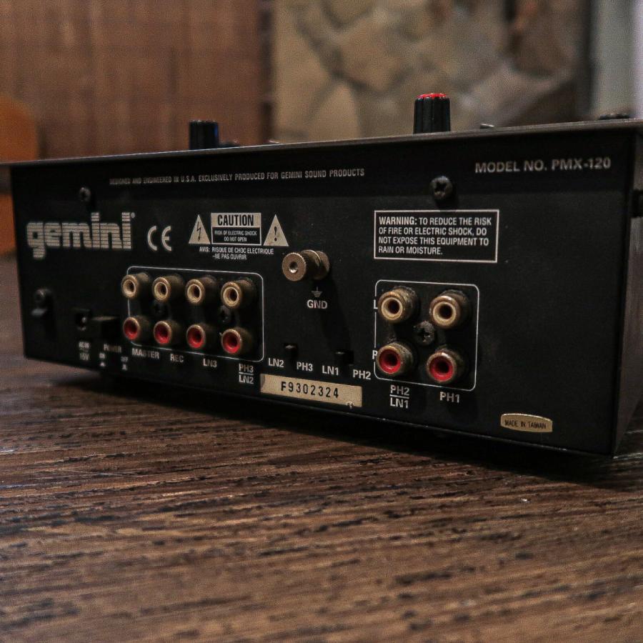 Gemini gemini PMX-120 ジェミニ DJミキサー ジャンク -GrunSound-u957